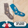 thumbnail image 3 of Foozys Mens Crew Socks | Late Night Party & Up to No Good Novelty Socks | 2 Pair (Youre #1), 3 of 5