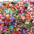 thumbnail image 3 of EeaseCA 1 Meters Colorful Rhinestone Shell Trim Bling Ribbon Sewing on Trim for Dress Sash Belt DIY Bags Shoes Embellishments (3.5cm Width), 3 of 9