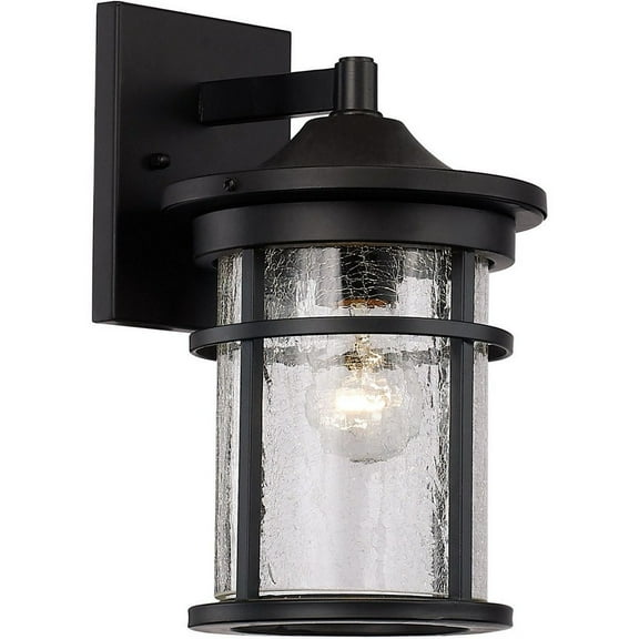 40380 BK-Trans Globe Lighting-Avalon - 7 Inch One Light Outdoor Wall Lantren