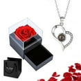 thumbnail image 2 of Sentmoon Colliers pour Femmes Collier Personnalisé avec Images Intégrées pour Collier Personnalisé Coffret Cadeau Cadeau pour Petite Amie Saint-Valentin, 2 of 9