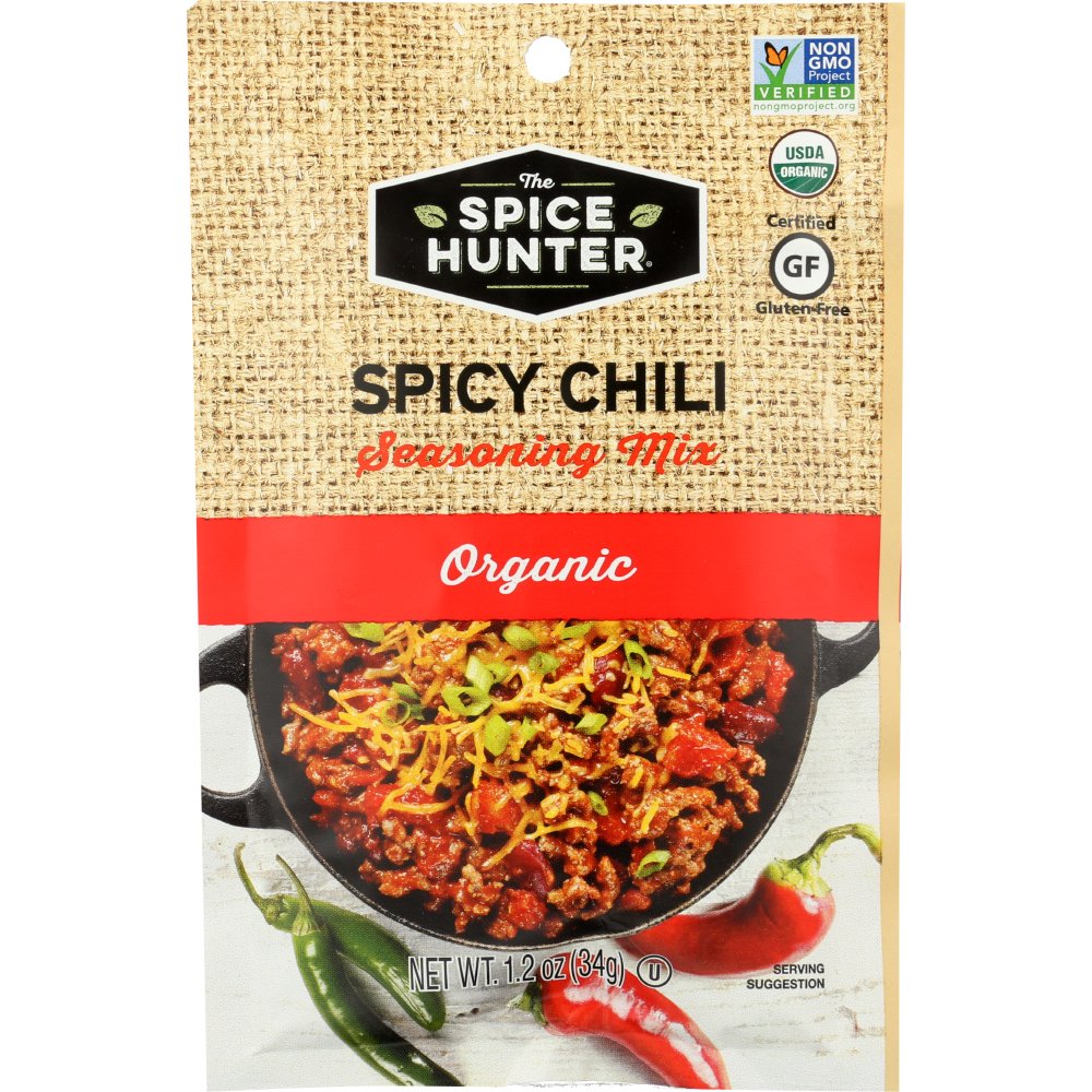 The Spice Hunter Organic Chili Mix Spicy (12x1.2 OZ)