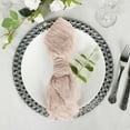 thumbnail image 6 of Efavormart 5 Pack | 24"x19" Beige Gauze Cheesecloth Napkins Cotton Dinner Napkins, 6 of 11