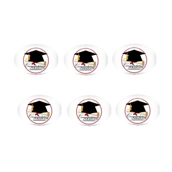 Congratulations Graduate 12 - 2 inch Cupcake Edible Frosting Photos