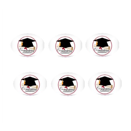 Congratulations Graduate 12 - 2 inch Cupcake Edible Frosting Photos