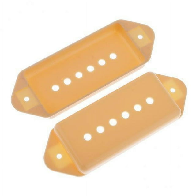 Milaget 5xA Paire de P 90 Dog-ear Guitare Micro Couvre Instruments de Musique Crème
