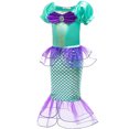 thumbnail image 2 of Girls Mermaid Costume Princess Dress Up with Accessories, 2 of 7
