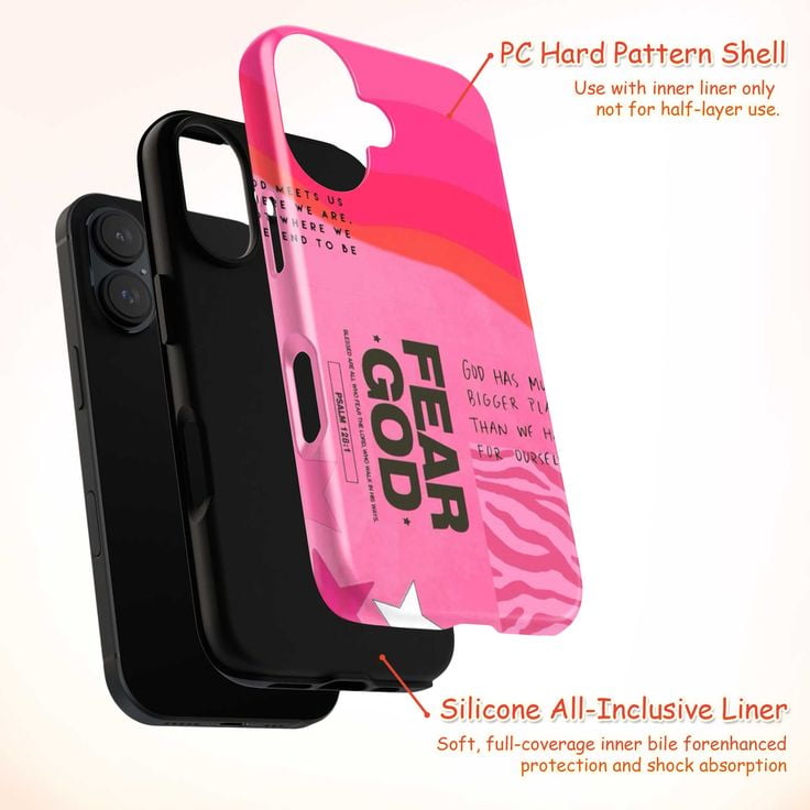 Fear God Phone Case, Inspirational Quote with Bold Typography, Faith Based iPhone Cover for iPhone 17 16 15 14 13 12 11 Pro Plus Mini - Walmart.com Fear God Phone Case, Inspirational Quote with Bold Typography, Faith Based iPhone Cover for iPhone 17 16 15 14 13 12 11 Pro Plus Mini - Walmart.com