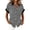 Black, variant on Blue Business Tops for Women Vintage Button Down Collared Shirts Short Sleeve Cozy Casual Tunic Tops Lightweight Dressy Graphic Tees, Navy XL