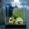 thumbnail image 4 of BESTYASH 5Ud White Plant Aquarium Rack Hanging Hydroponic Basket Space Saving for Fish Tank Decoration, 4 of 8