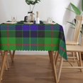 thumbnail image 3 of Rectangle Table Cloth, Scottish Clan Gunn Tartan Plaid Resistant Washable Tablecloth Decorative Table Cover for Dining, Indoor and Outdoor, 3 of 6
