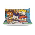 thumbnail image 3 of Rugrats Bedding Sets Comfort 3 Pieces Bedding Set 1 Duvet Cover + 2 Pillowcase Decorative Bedding 86"x70", 3 of 8