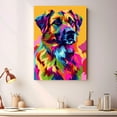 thumbnail image 4 of Anatolian Shepherd Dog Canvas Wall Art Poster Prints Colorful Pop Animal Art Wall Decor Dog Picture Artwork Pet Dog Painting Poster for Home Bedroom Living Room Decoration Framed, 4 of 6