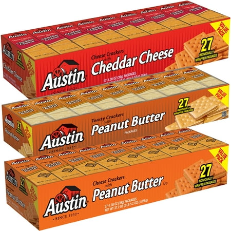 Austin Sandwich Crackers Bundle - Value Packs (Pick