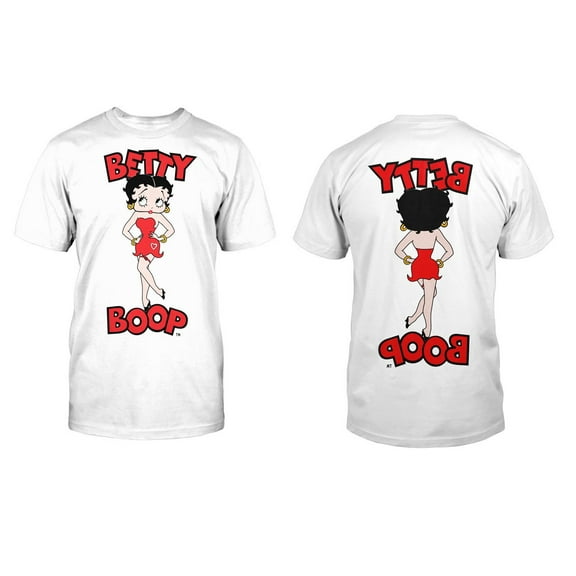 Betty Boop Basic Betty T-Shirt White Small