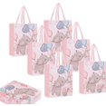 thumbnail image 1 of Bolsa de regalo rosa de 24 Uds., bolsa de recuerdo de fiesta de cumpleaños con tema Animal, suministros de fiesta para niños oso de fresa Electrónica, 1 of 5