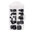 thumbnail image 1 of 120Pcs/Box Multicolored Short Press-on Toenails Solid Color Gel Fake Toenails Full Cover Wearable False Toenail Manicure Accessor, 1 of 10