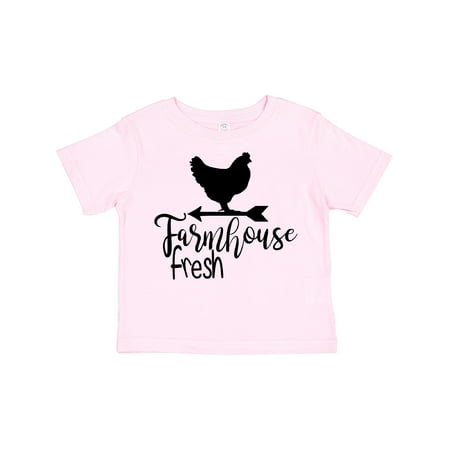 

Inktastic Farmhouse Fresh Chicken Boys or Girls Toddler T-Shirt