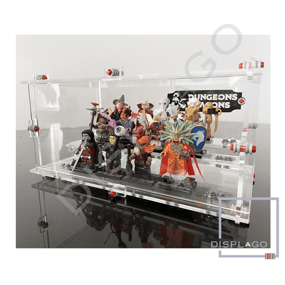Display Case for LEGO® Dungeons & Dragons Minifigures. Special Edition. Stackable. Display case for LEGO®. Show case. Display case.
