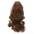 thumbnail image 2 of Extension de Cheveux Queue de Cheval Courte et Bouclée à Pince, Mignonne Extension de Cheveux Synthétique à Pince, 2 of 6