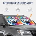 thumbnail image 4 of Fotbe Cool Colorful Wolf Juego de 2 Piezas de Parasoles para Parabrisas | Bloqueador Solar para Auto | Accesorios Plegables para Protección Solar Interior-Medium, 4 of 6