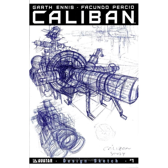 Caliban #1C VF ; Avatar Comic Book