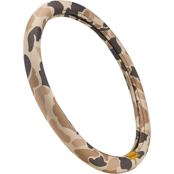 Steering Wheel Covers for Car, Truck, and SUV, Durable Steering Wheel Cover Protection, Arms Co. (Tan Duck Camo)