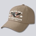 thumbnail image 2 of UngA America 250th Anniversary Hat Adjustable Embroidery Patriotic Baseball Cap 250th Anniversary USA Hat for Men Women,One Size, 2 of 4