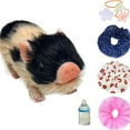 thumbnail image 1 of Xihbxyly Mini Cerdito, Juguete Realista para Recién Nacidos, Material Suave, Regalo de Navidad, Educación Preescolar, Adorable Compañero Cerdito., 1 of 2