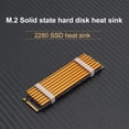 thumbnail image 2 of Disipador de calor SSD de metal con tornillos Disipador de calor de unidad de estado sólido para PS5 NVMe M.2 2280 Barbie Nuevos Originales, 2 of 9