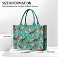 thumbnail image 3 of Large Capacity Tote Bag,German Shepherd Dog and Flower Handbag Fashion Luxury Tote Bag,15.7"x13"x 5.1" Inches,Laptop Compatible, 3 of 6