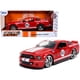 thumbnail image 1 of Coche de modelo Jada 2008 Ford Mustang Shelby GT-500KR # 95 Rojo con rayas blancas, 1 of 1