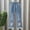 E Light Blue, variant on SGFCWSX Girls Flared Jeans, Kids Denim Pants Elastic Waist Ruffle Bell Bottom Casual Trousers Light Blue Size 7-8 Years