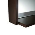 thumbnail image 3 of Fresca Allier 30" Wenge Mirror with Shelf, 3 of 3
