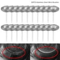 thumbnail image 4 of DEBGFS 20 Pcs Brosses en Fil d'Acier Inoxydable Roues de Polissage pour Outil Rotatif Dremel, 4 of 11