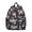 Black-68, variant on Romantic Rose and Peony Students Backpack - Artistic Floral Print with Comfortable Dual Shoulder Support, Lightweight and Water-Resistant
