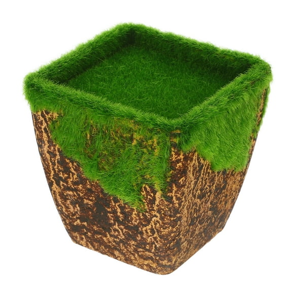 BESTYASH Maceta De Pulpa Con Textura Cerámica Simulada Ideal Para Macetas Y En Casa