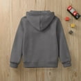 thumbnail image 7 of LIUYUNNN Kids Hoodies for Girls Zipper Dark Gray Hoodie Long Sleeve Hooded Sweatshirt Top Winter Clothes 4-5 Years Old Boy Clothes Boys Girls Fall Outfits, 7 of 7