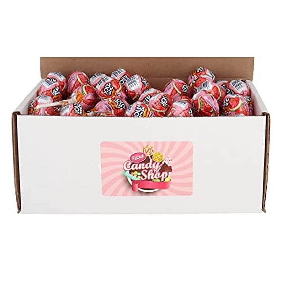 SECRET CANDY SHOP Jolly Rancher Pops Lollipops Lollies in a Box (Watermelon, Pack of 40)