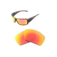 thumbnail image 5 of Walleva Fire Red Polarized Replacement Lenses for Smith Optics Guide's Choice Sunglasses, 5 of 5