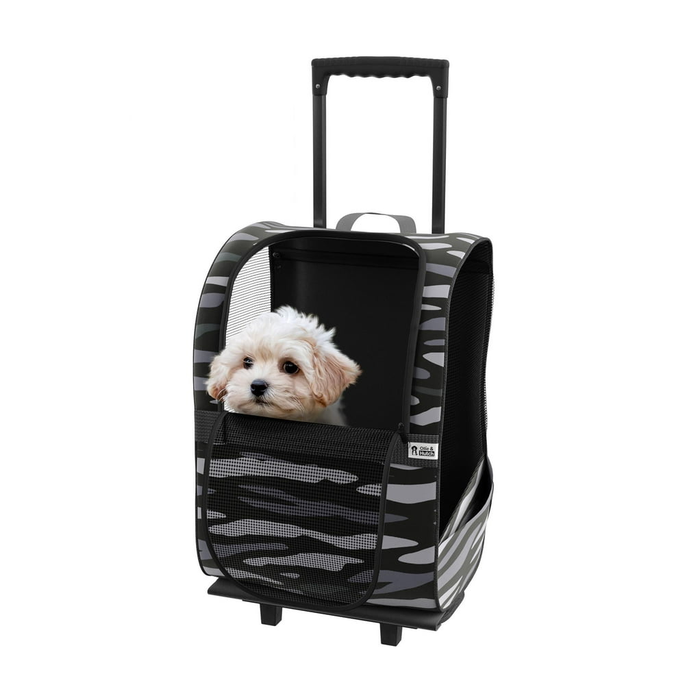 Ollie & Hutch Kaya Pet Carrier Trolley for Travel with Shock Absorbent