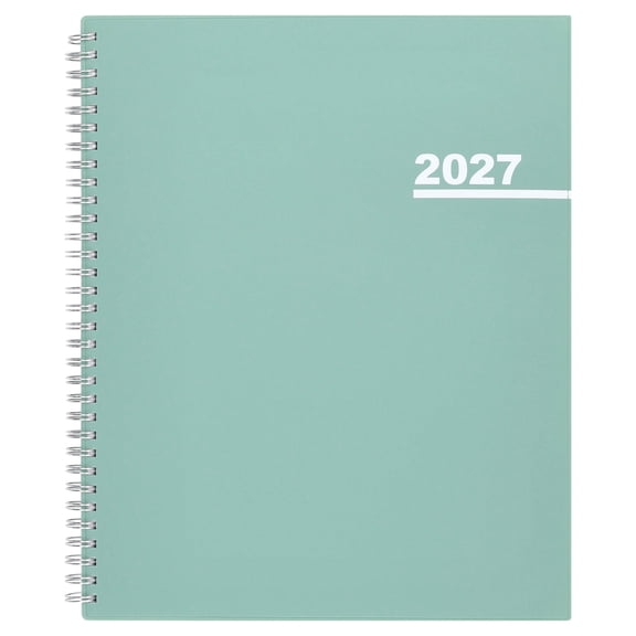 Pen+Gear 15-Month Planner, 8.5β x 11β, October 2026-December 2027, Sage