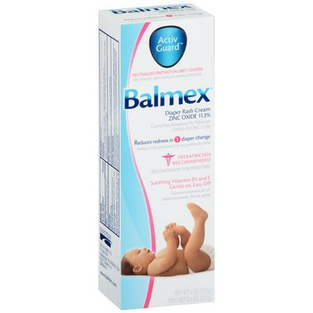 Balmex Diaper Rash Cream, 4 oz