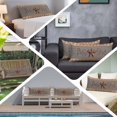 thumbnail image 6 of Vintage Texas Star Brown Body Pillow Covers 20"x60", Black Plaid Berry Farmhouse Soft Brushed Microfiber Breathable Throw Pillow Covers, Pillowcase with Zipper for Couch Sofa Bedroom Living Room, 6 of 9