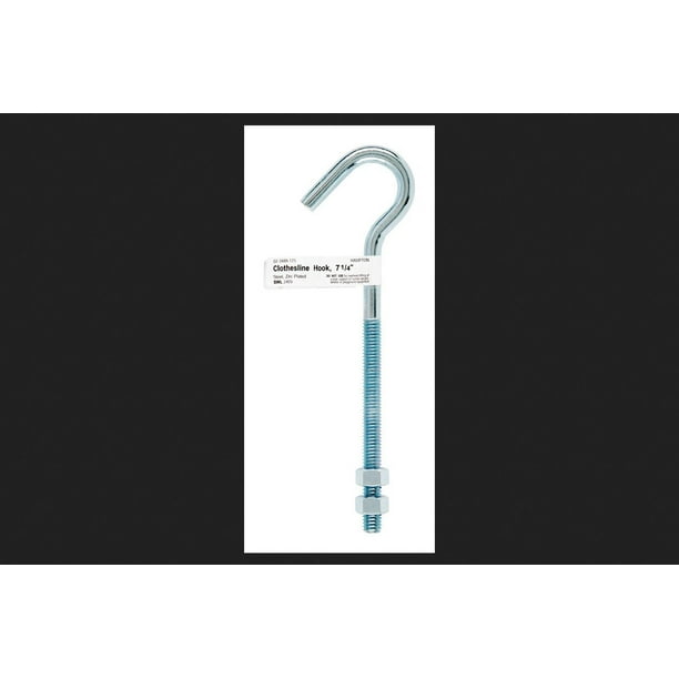 Gancho para tendedero ACE Hampton de 18 cm de acero galvanizado