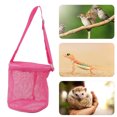 thumbnail image 4 of Bolsa De Animales PequeñosPortátilPlegableTranspirableCojín ExtraíbleBolsa De Transporte De Animales Pequeños Para Tortugas Bebés Para Planeadores De Azúcar ANGGREK Otros, 4 of 8