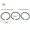 thumbnail image 1 of 3Pcs Air Compressor Piston Ring Pneumatic Parts For 42/47/48/51/52/65Mm Cylinder, 1 of 2