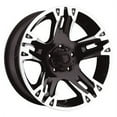 thumbnail image 2 of Ultra 235B Maverick 18x9 5x150 +25mm Gloss Black Wheel Rim, 2 of 2