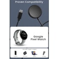 thumbnail image 2 of USB C Cable for Pixel Watch Charger,3.3Ft Replacement Type C Charging Cord Only for Google Pixel Watch 1 Smartwatch Charging Dock Station (Black), 2 of 6