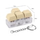 thumbnail image 3 of Keys Keyboard Inglet Keychain Con LED Light Clicker (un Estilo) Amarillo, 3 of 3
