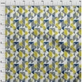 thumbnail image 3 of oneOone Cotton Cambric Fabric Parallelogram & Triangle Geometric Print Fabric By The Yard 56 Inch Wide, 3 of 4